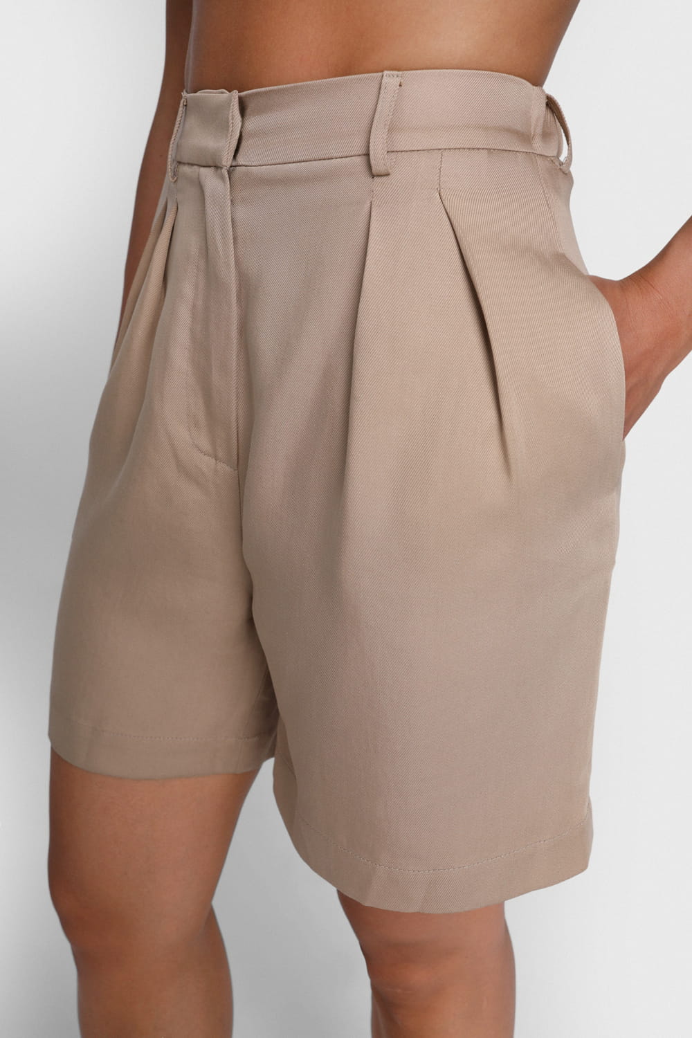 Spodenki Miss Preppy Beige - Image 4