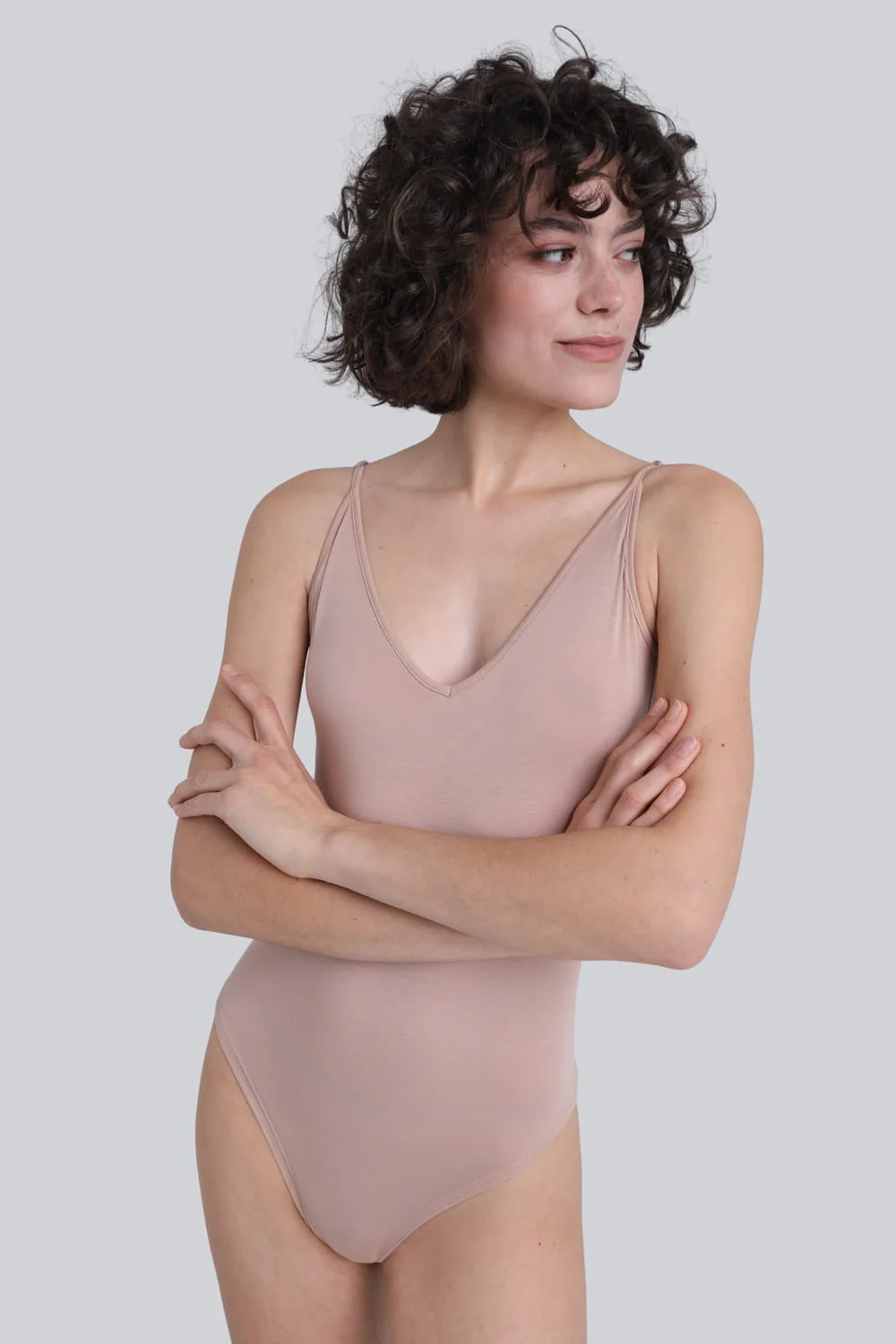Body Miss Intimacy Open Back Cappuccino - Image 6