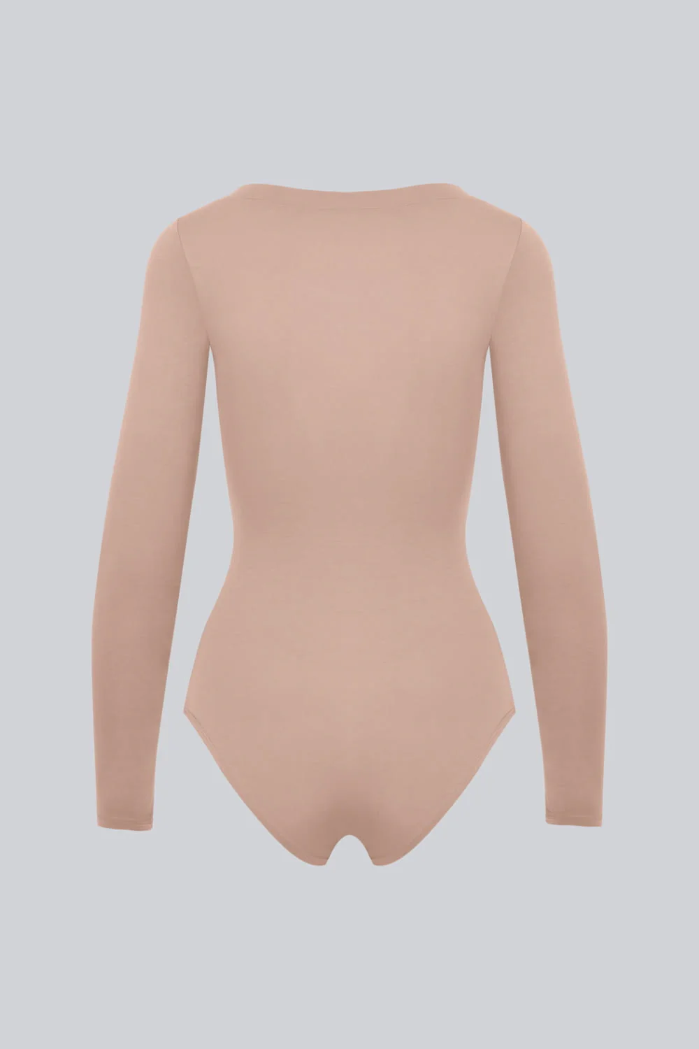 Body Miss Invisible Longsleeve V-neck Cappuccino - Image 5
