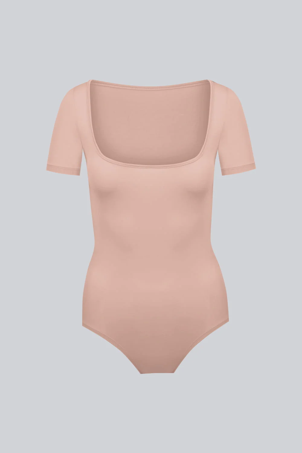 Body Miss Invisible Shortsleeve U-neck Cappuccino - Image 7