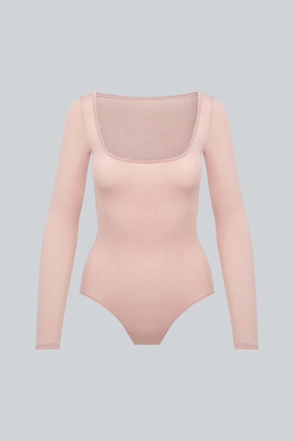 Body Miss Invisible Longsleeve U-neck Cappuccino - Image 2