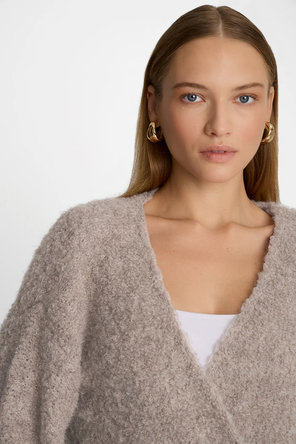 Sweter Miss Stylish Taupe - Image 3