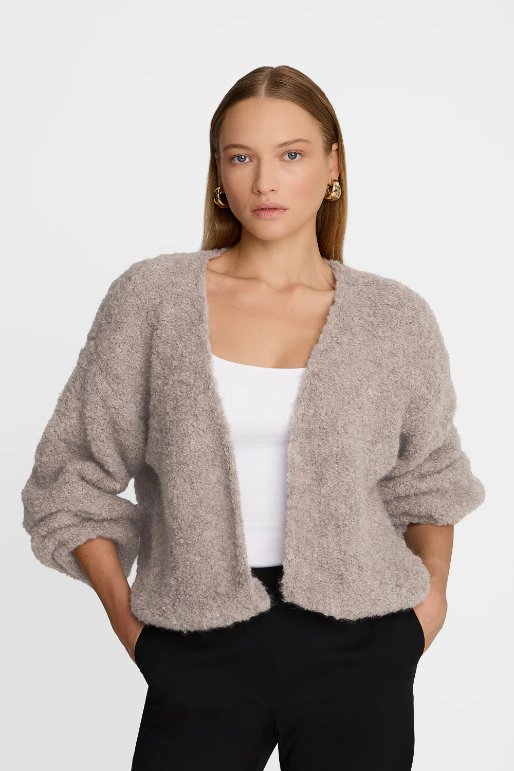 Sweter Miss Stylish Taupe - Image 4
