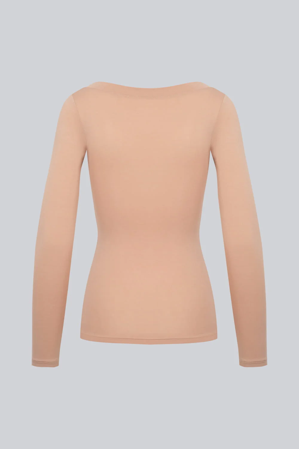 Longsleeve Miss invisible V-neck Cappuccino - Image 3