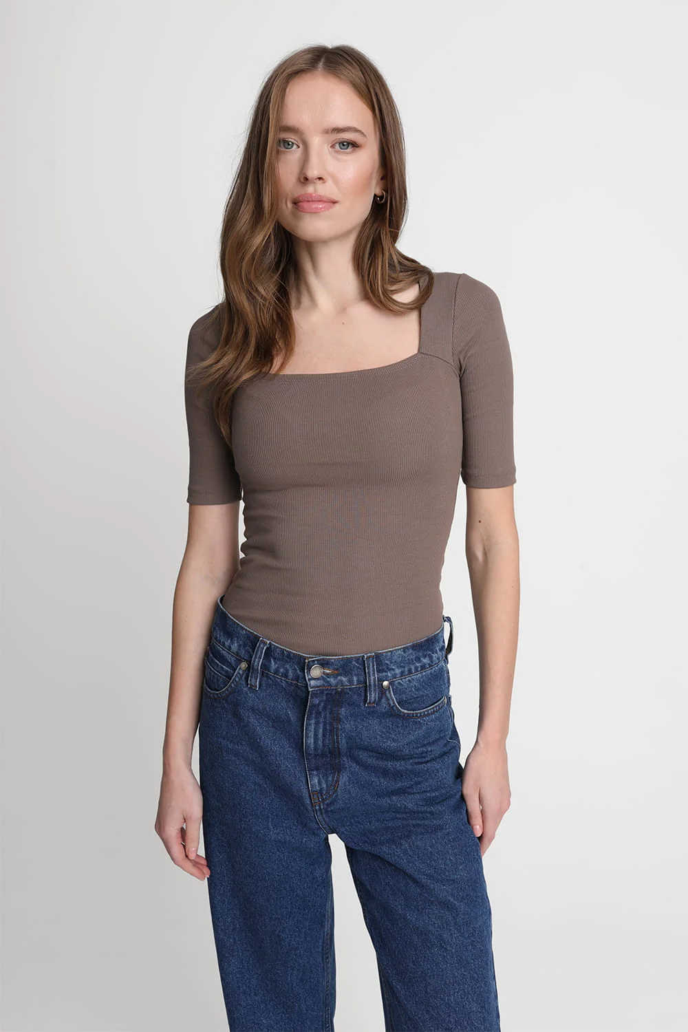 T-shirt Miss Caro Mokka - Image 5