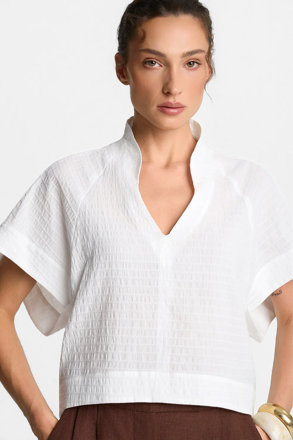 Bluzka Miss Vivien White - Image 3