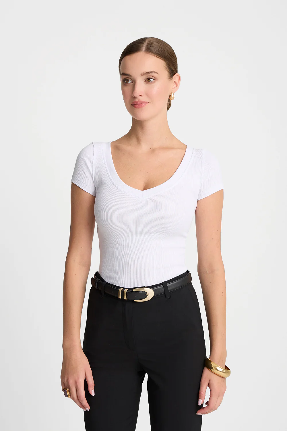 T-shirt Miss Womanly White - Image 3