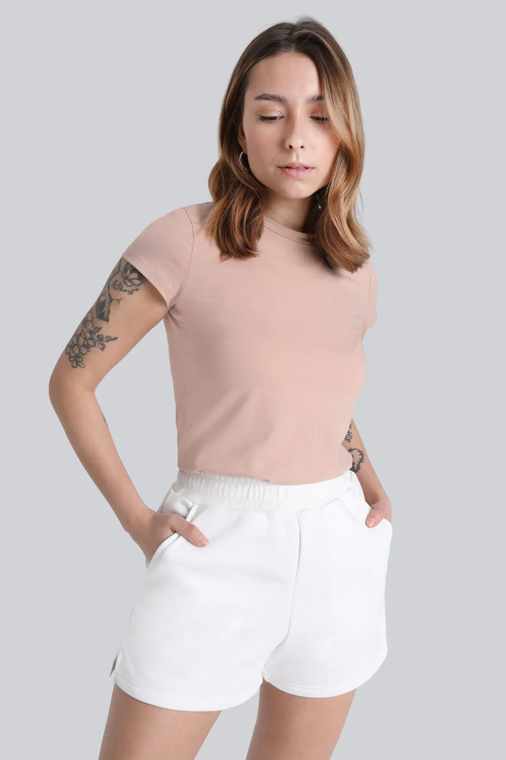 Spodenki Miss Relaxed Creme - Image 3