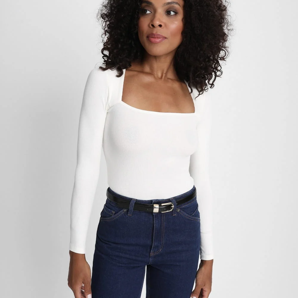 Longsleeve Miss Caro Off White - Image 8