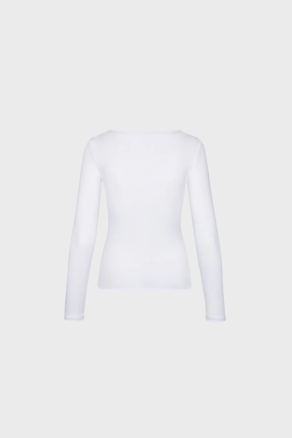Longsleeve Miss Henley White - Image 5