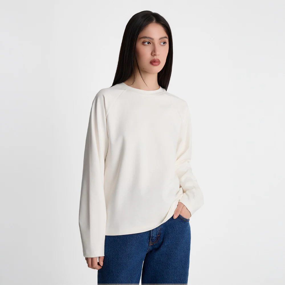 Longsleeve Miss Stillness Off White - Image 8