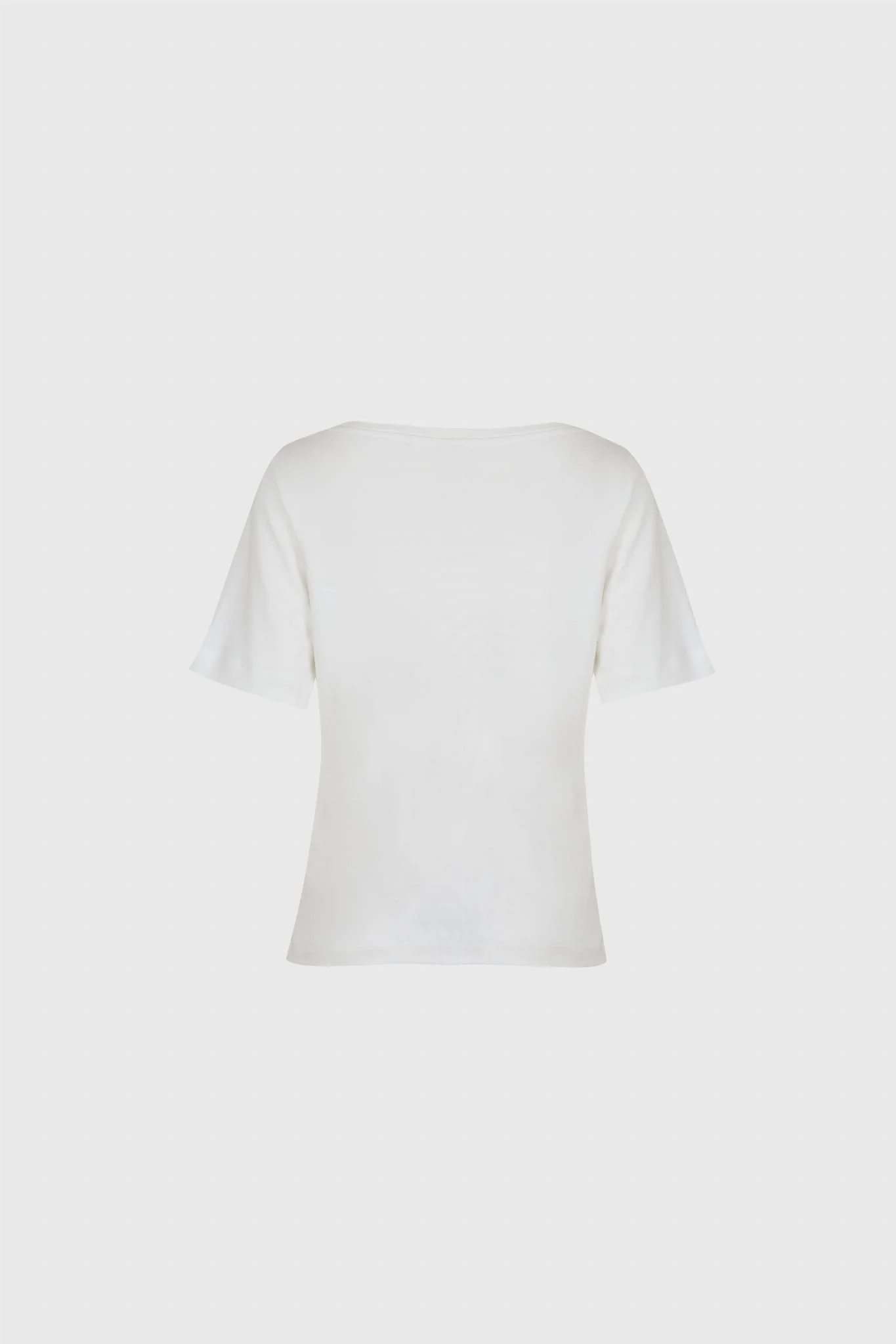 T-shirt Miss Relaxed Off White - Image 4