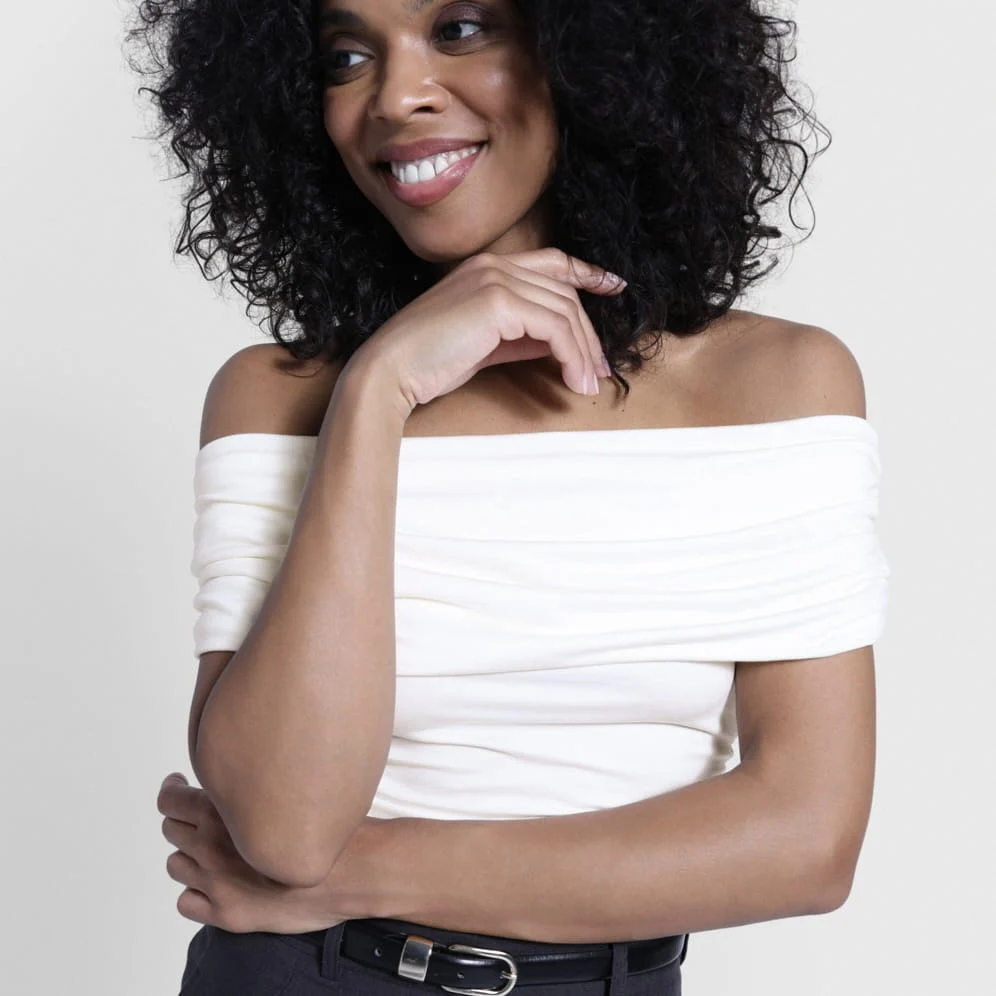Top Miss Lavish Off White - Image 8