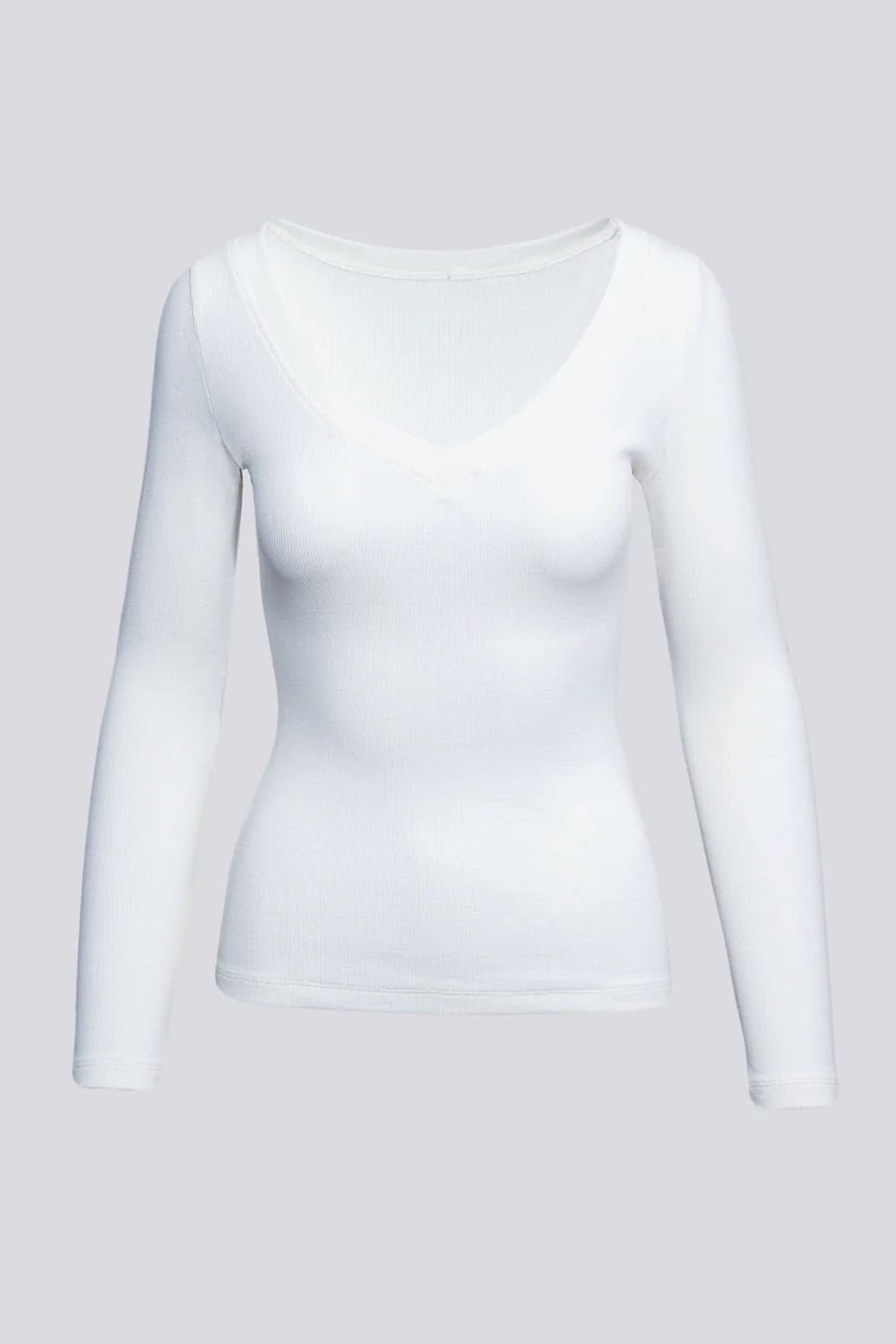 Longsleeve Miss Womanly White - Image 2