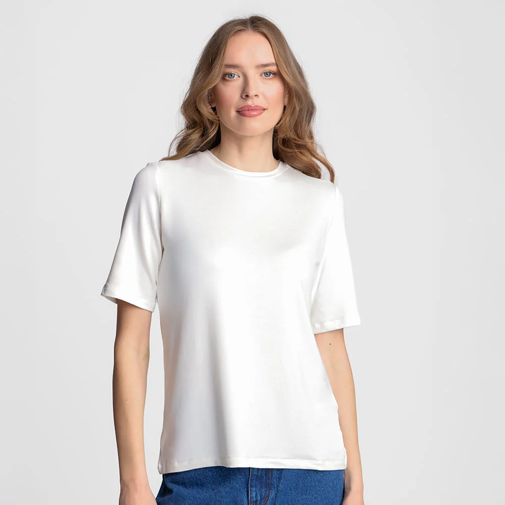 T-shirt Miss Everyday Off White - Image 8