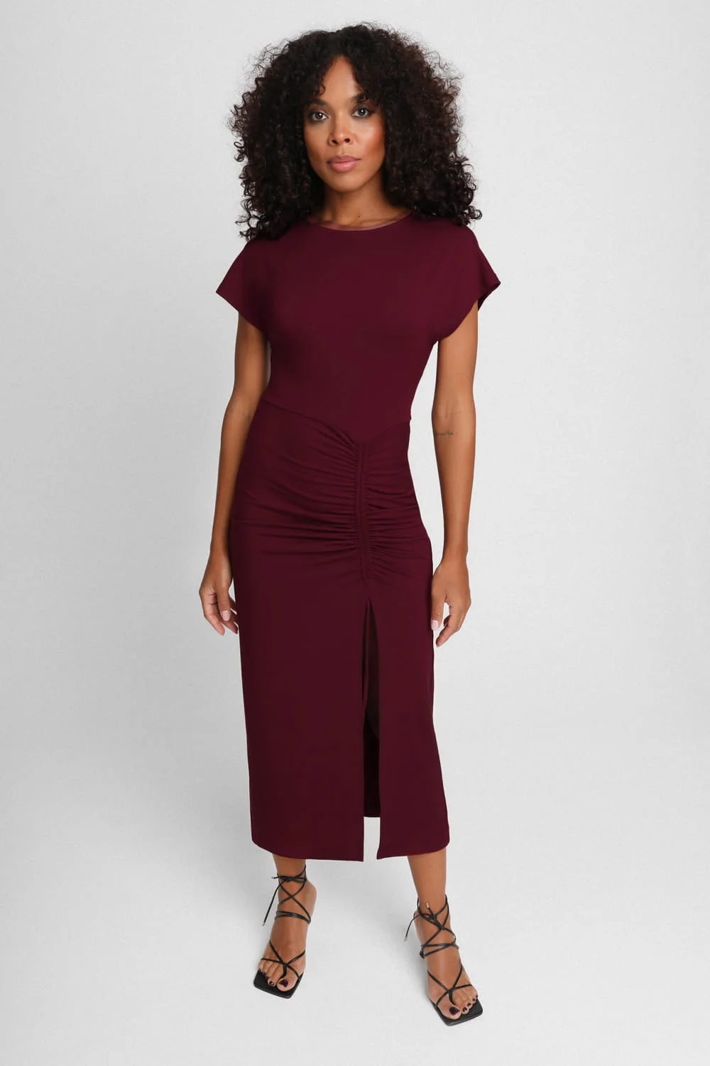 Sukienka Miss Selene Burgundy - Image 3