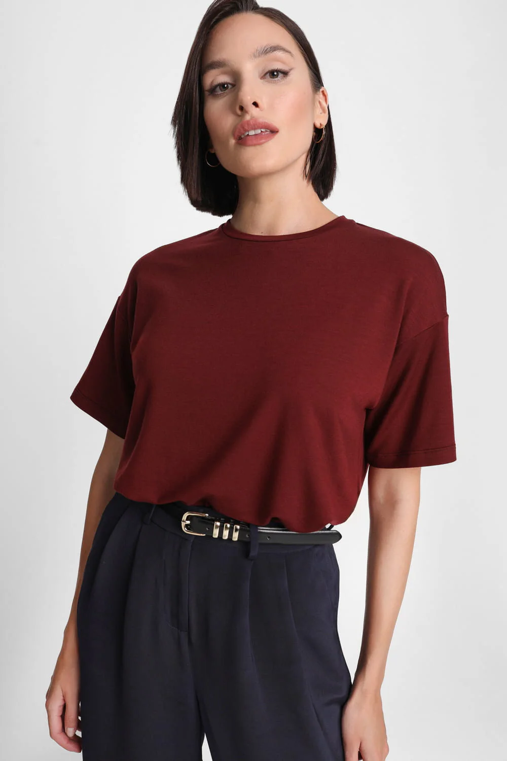 T-shirt Miss Vast Burgundy - Image 2