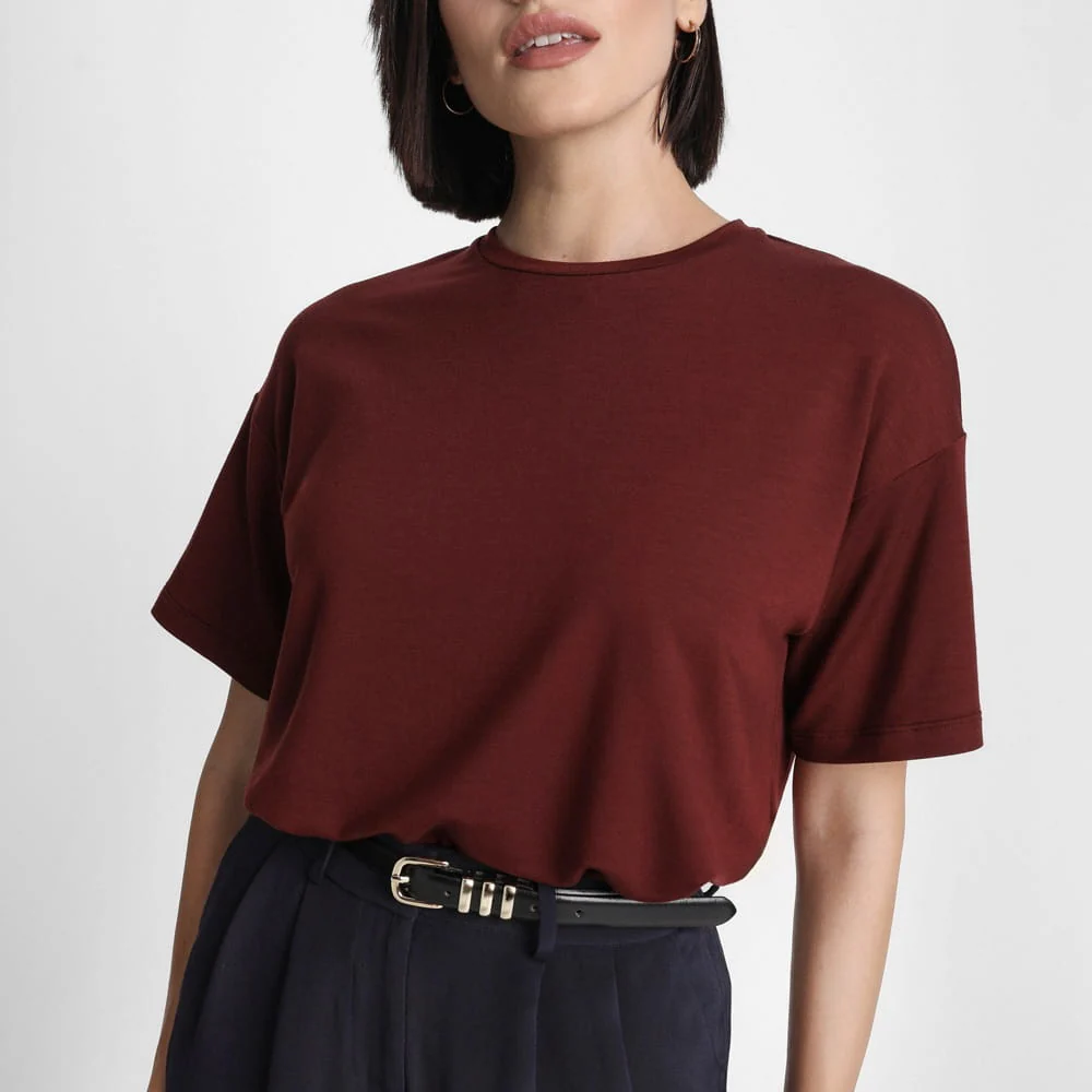 T-shirt Miss Vast Burgundy - Image 6
