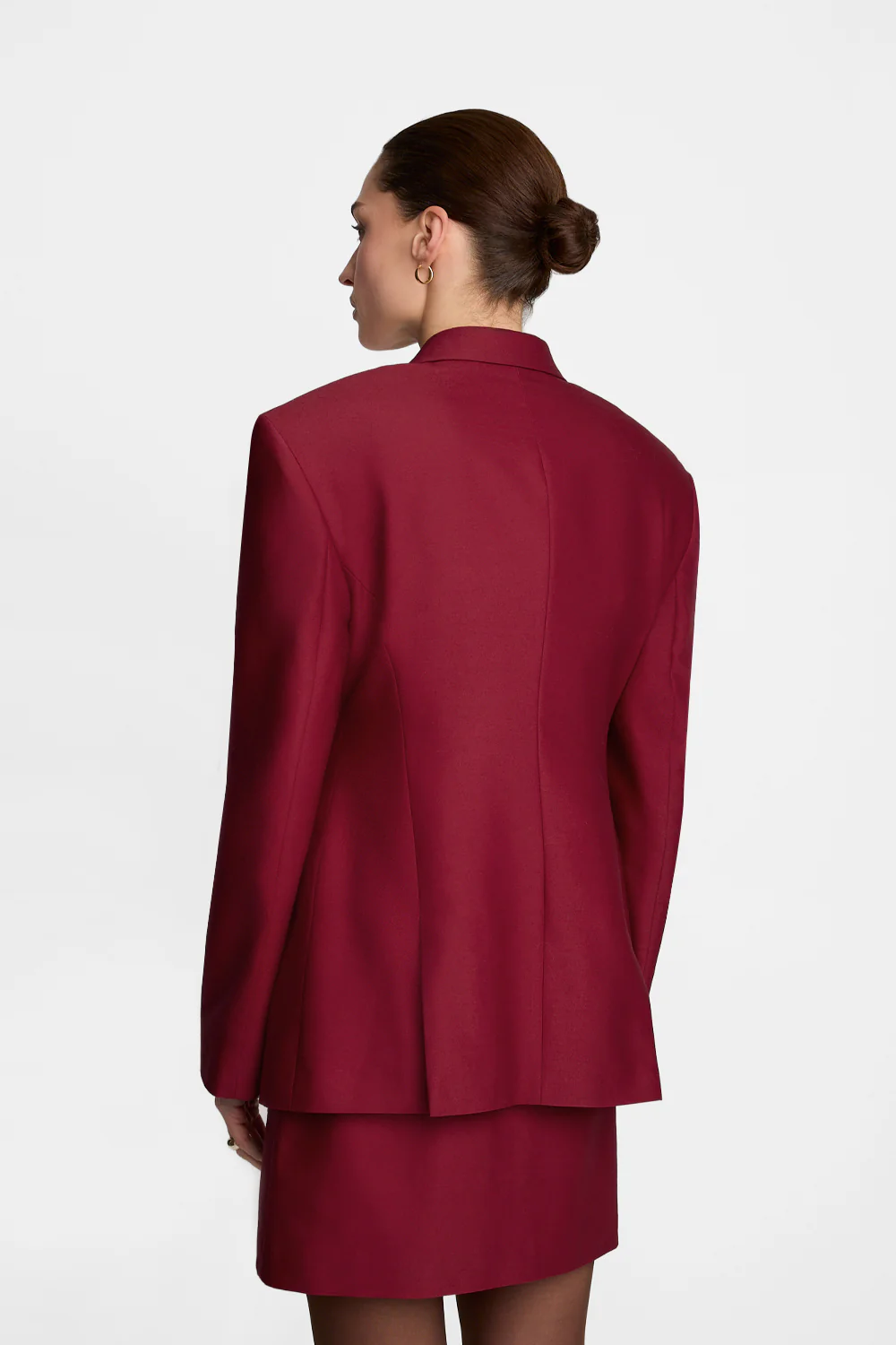 Marynarka Miss Carmen Burgundy - Image 7