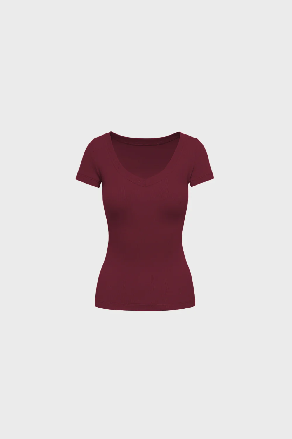 T-shirt Miss Womanly Burgundy - Image 2