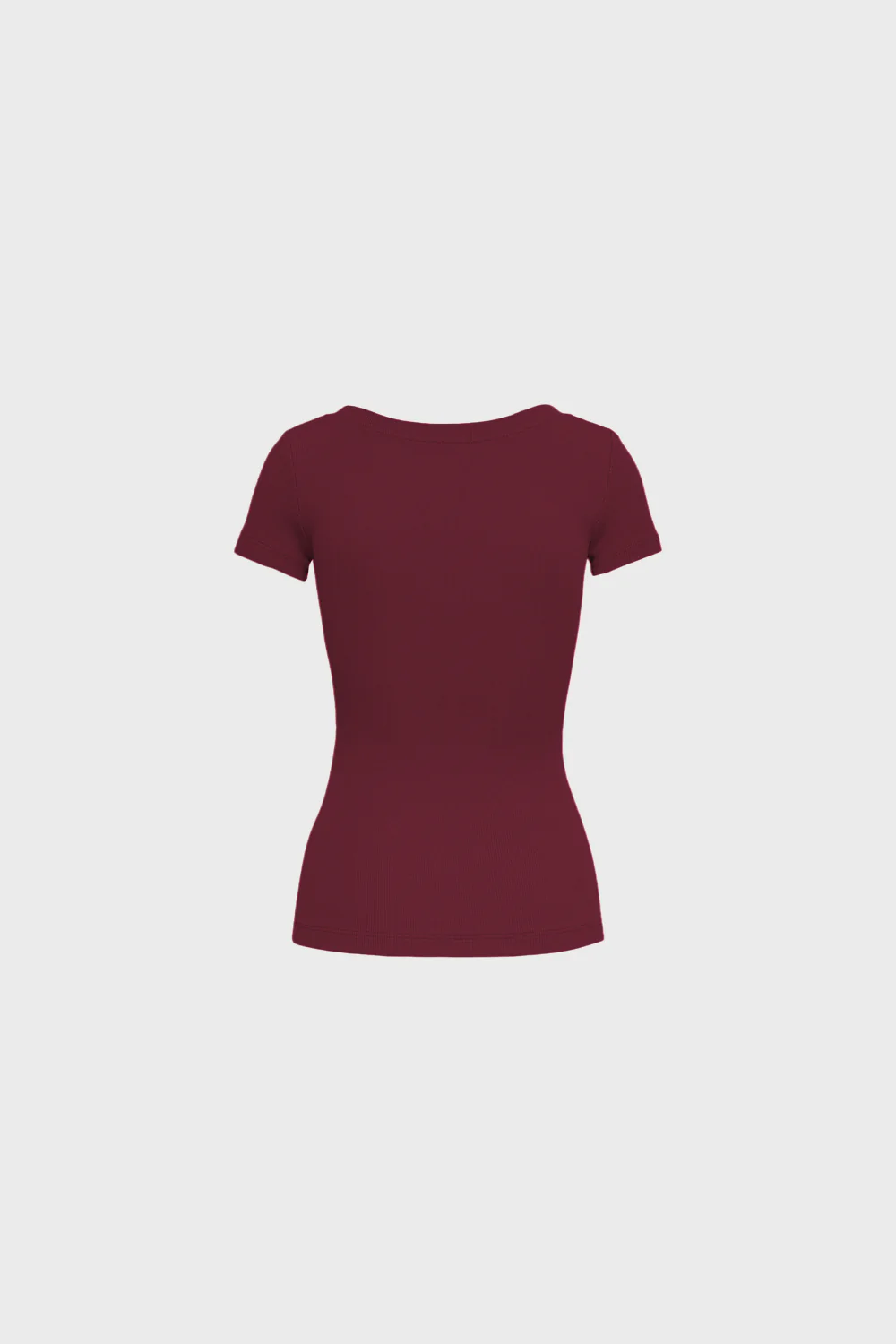 T-shirt Miss Womanly Burgundy - Image 5