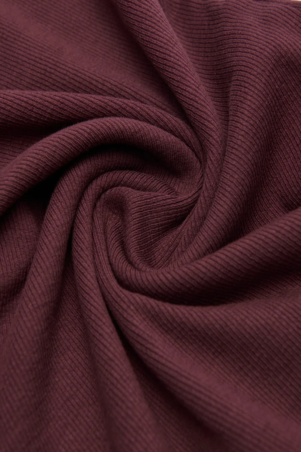 T-shirt Miss Womanly Burgundy - Image 9