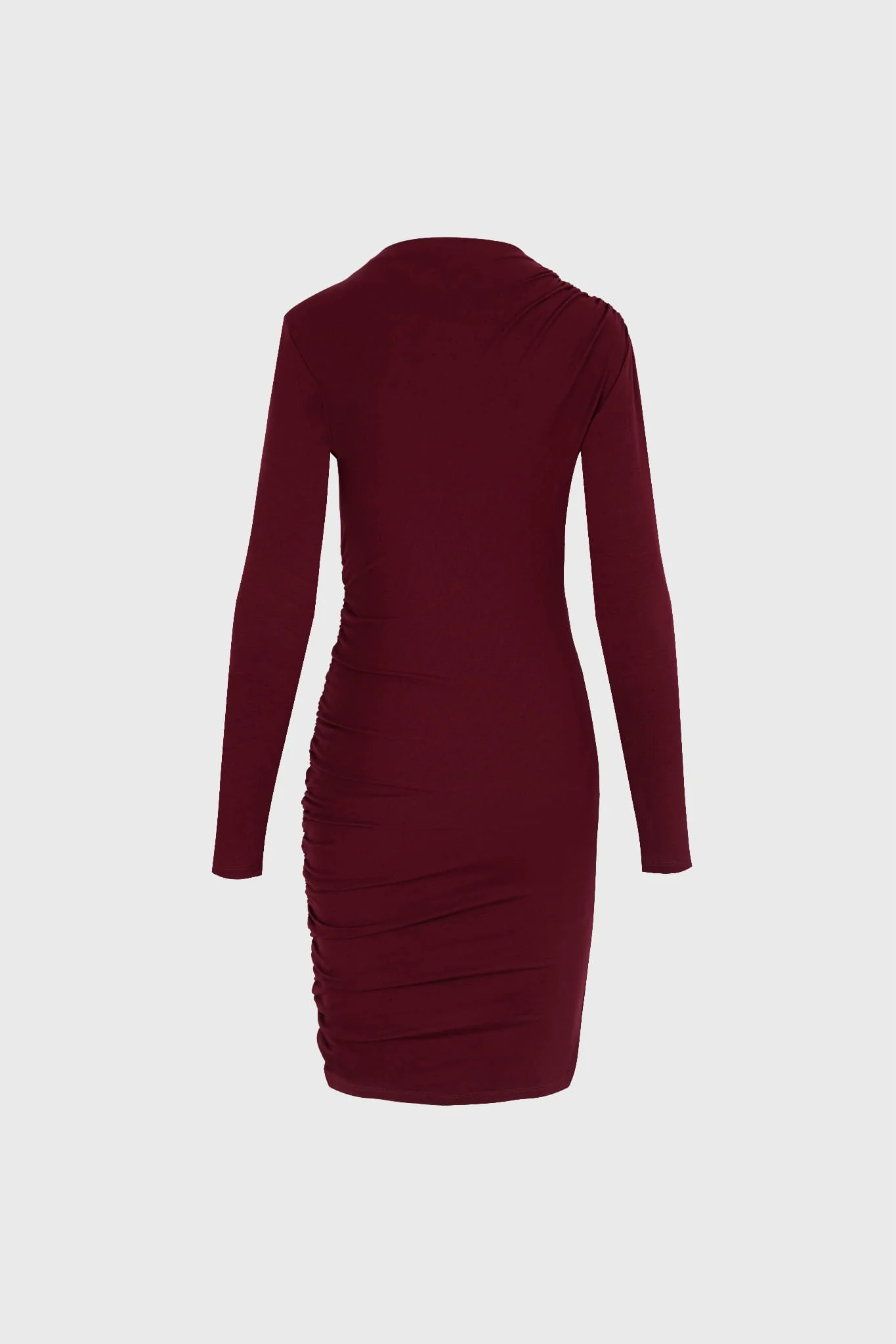 Sukienka Miss Sculptural Burgundy - Image 4