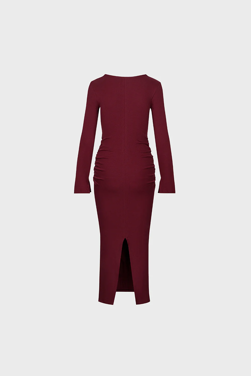 Sukienka Miss Sleek Burgundy - Image 5