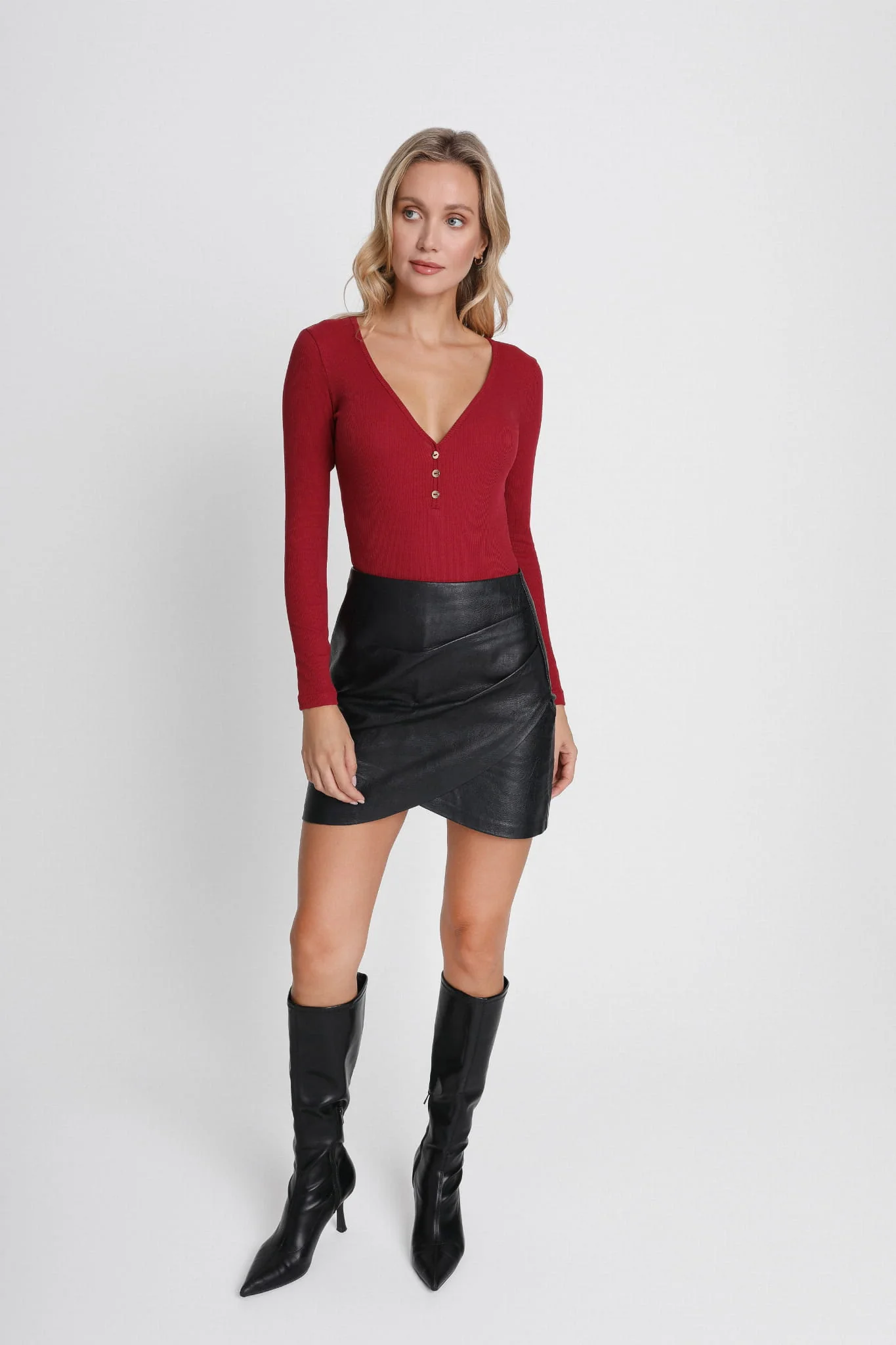 Body Miss Neat Wine Red - Image 5