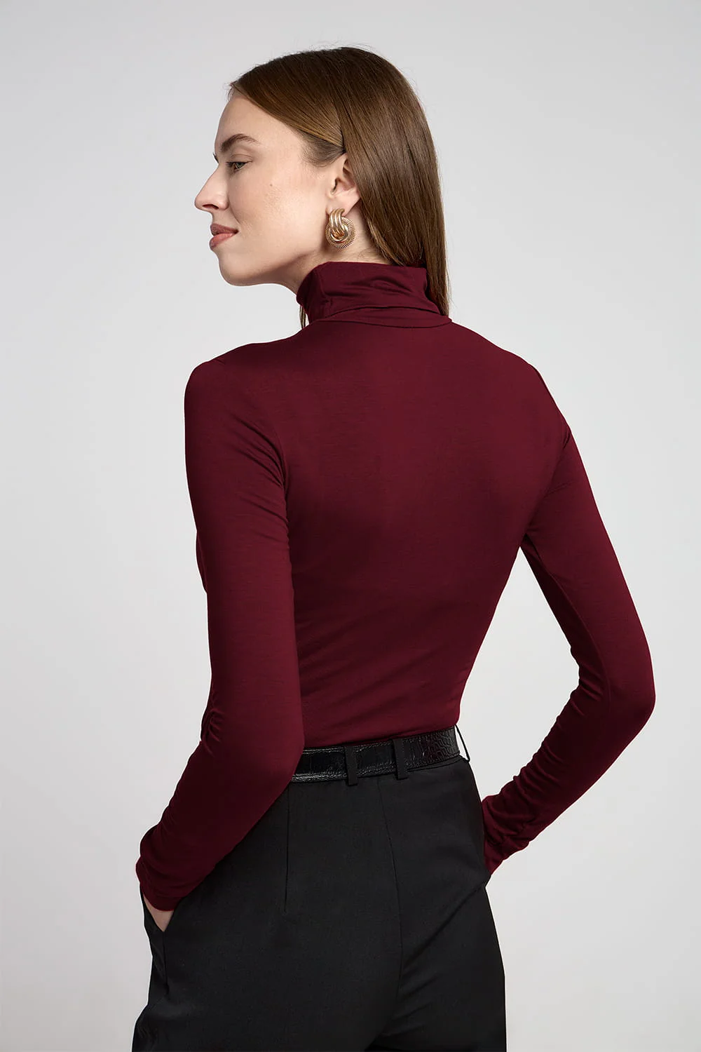Golf Miss Cozy Burgundy - Image 3