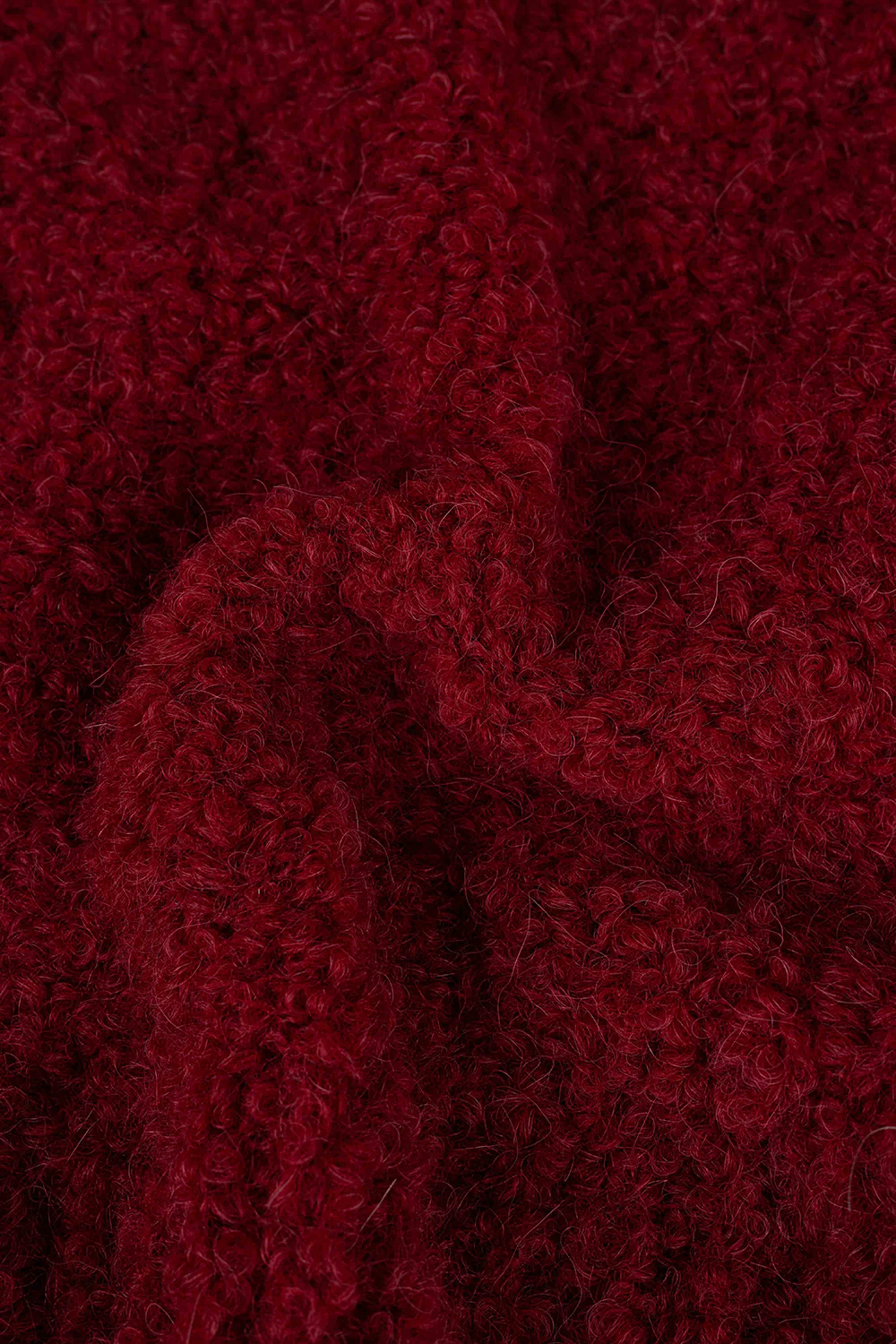 Sweter Miss Stylish Wine Red - Image 7