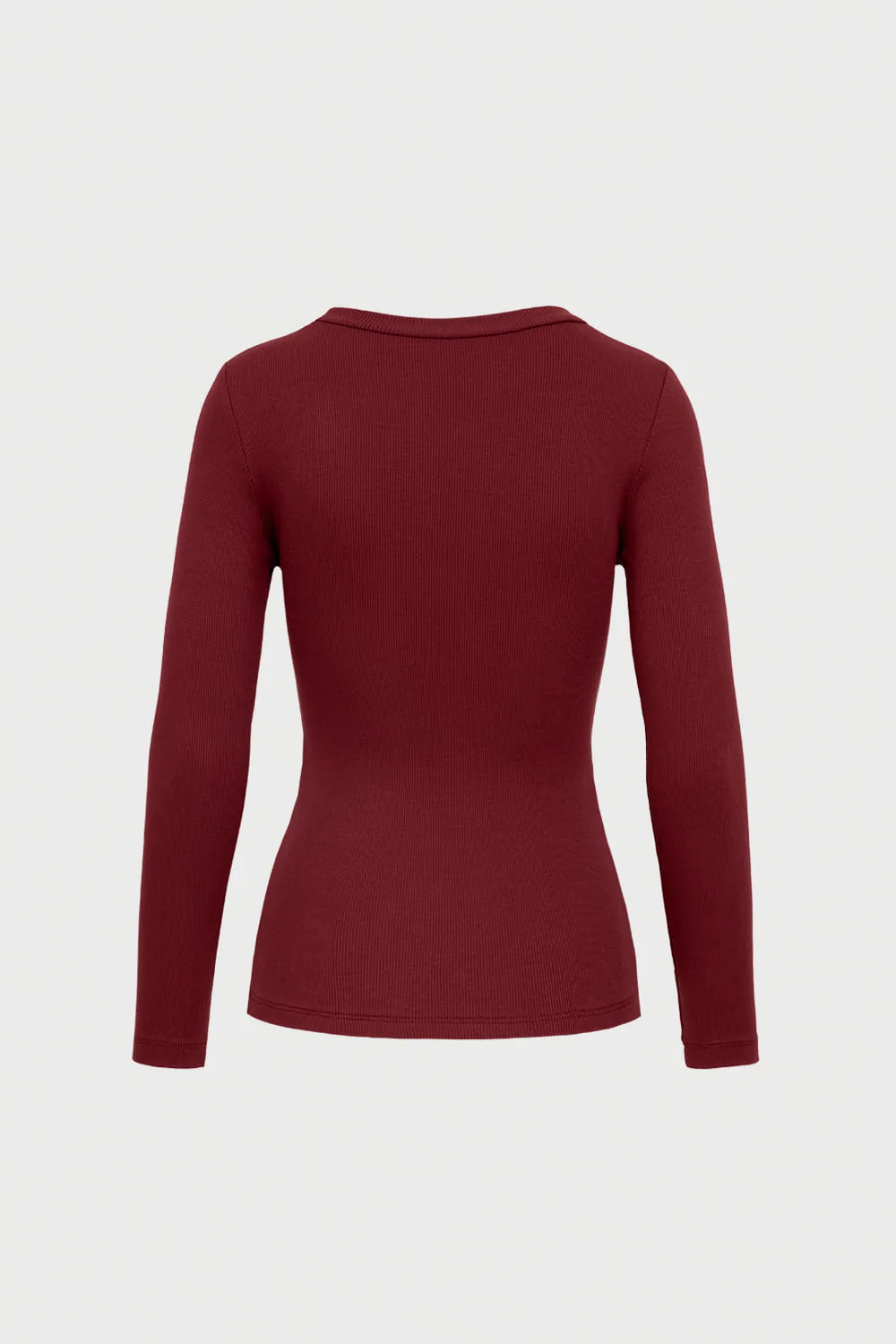 Longsleeve Miss Daily Burgundy - Image 4
