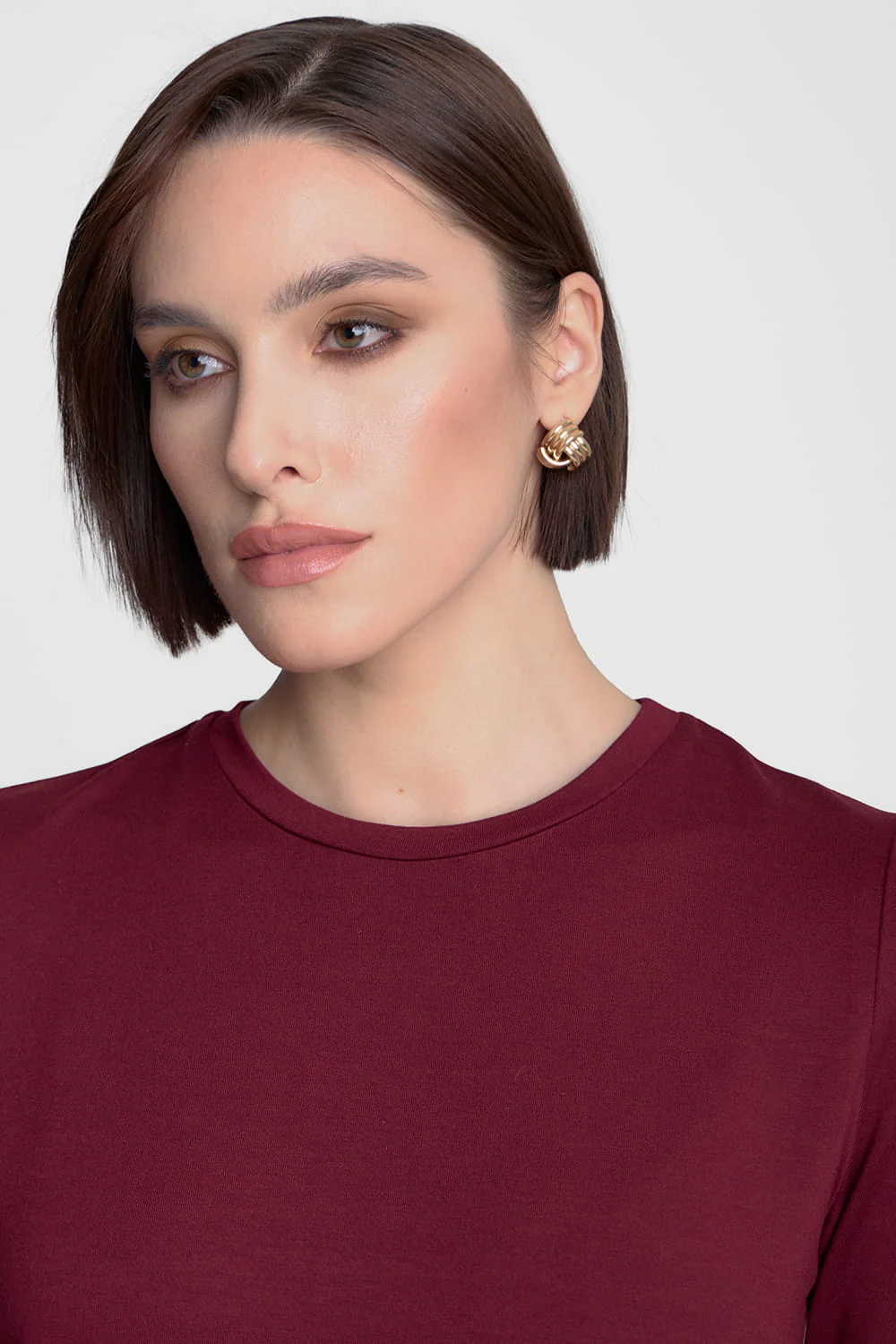 T-shirt Miss Everyday Burgundy - Image 4