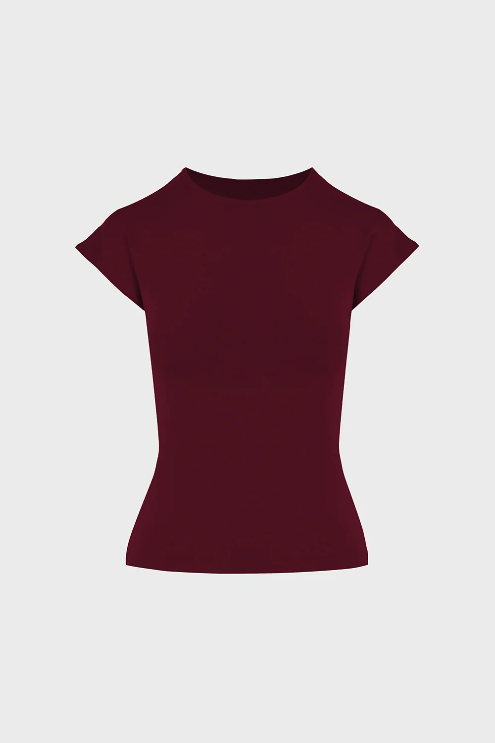 T-shirt Miss Sleek Burgundy - Image 2