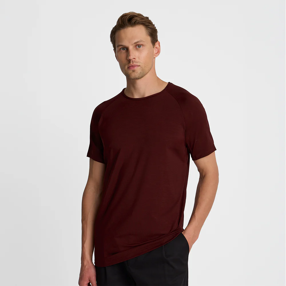 T-shirt Mr Smooth Burgundy - Image 8