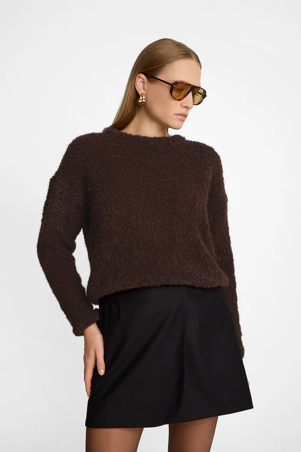 Sweter Miss Fluffy Chocolate - Image 3