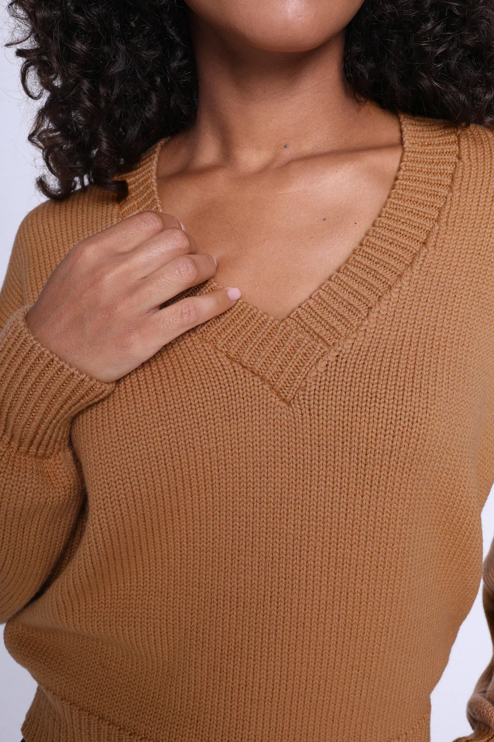 Sweter Miss Timeless Camel - Image 4