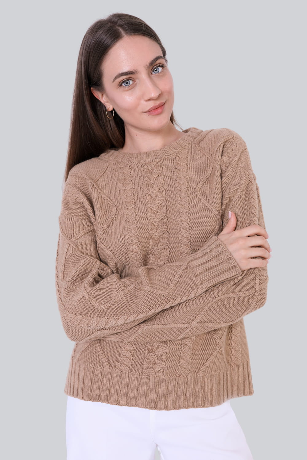 Sweter Miss Lovely Camel - Image 9