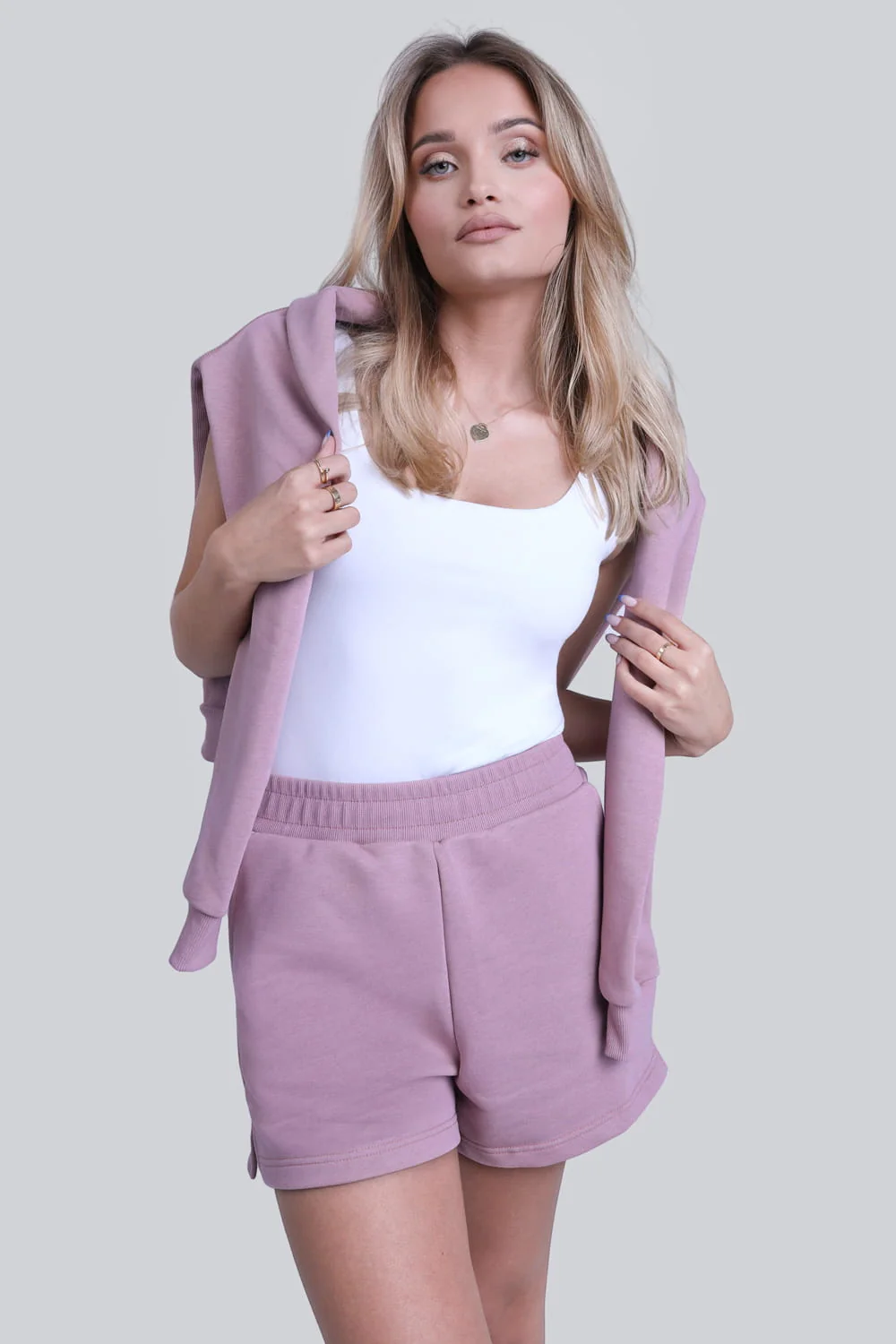 Spodenki Miss Relaxed Dusty Pink - Image 4