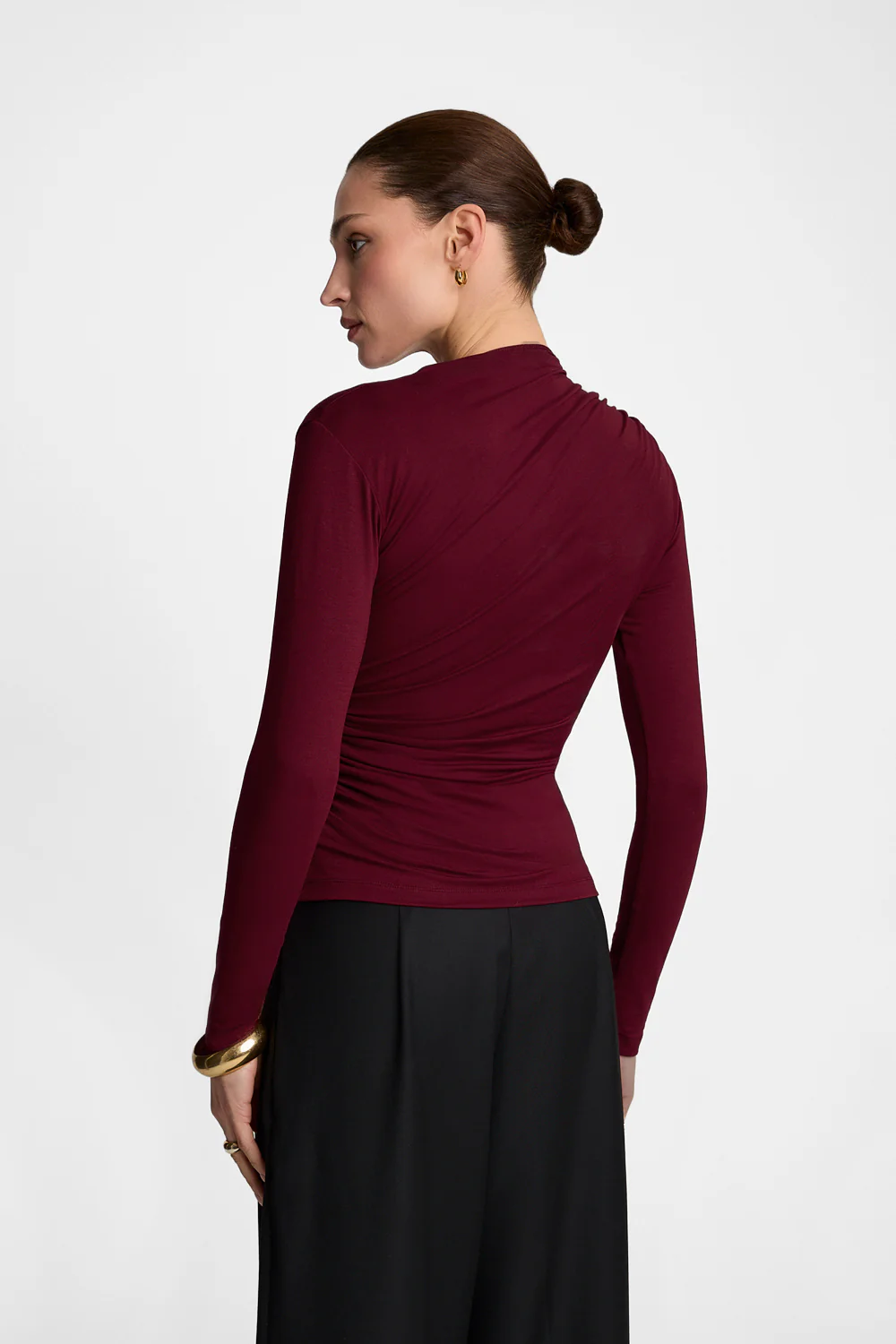 Longsleeve Miss Sculptural Burgundy - Image 6