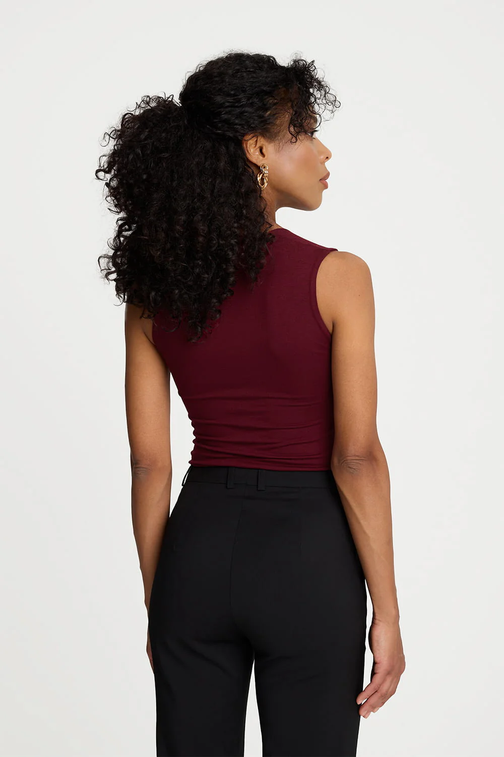 Top Miss Daring Burgundy - Image 6