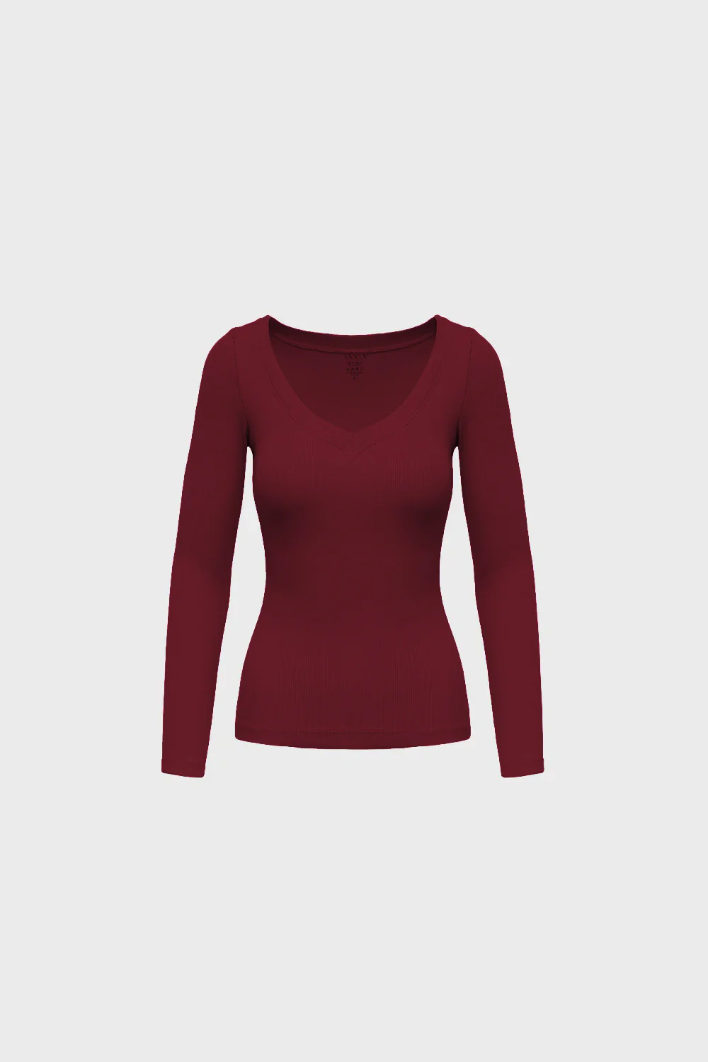 Longsleeve Miss Womanly Burgundy - Image 2