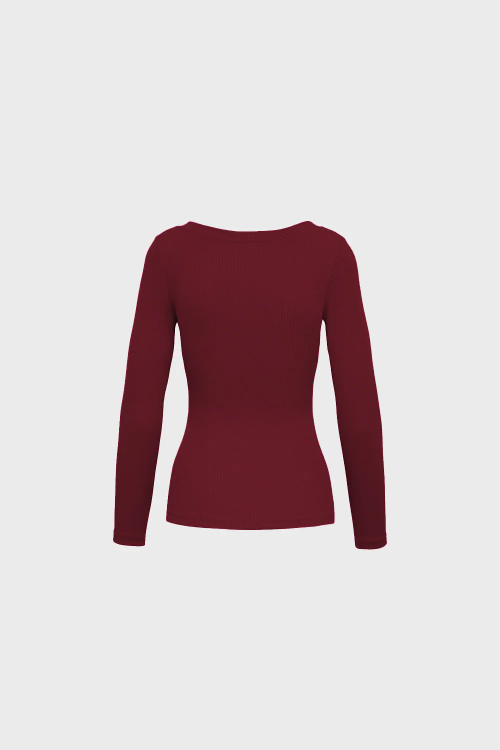 Longsleeve Miss Womanly Burgundy - Image 5