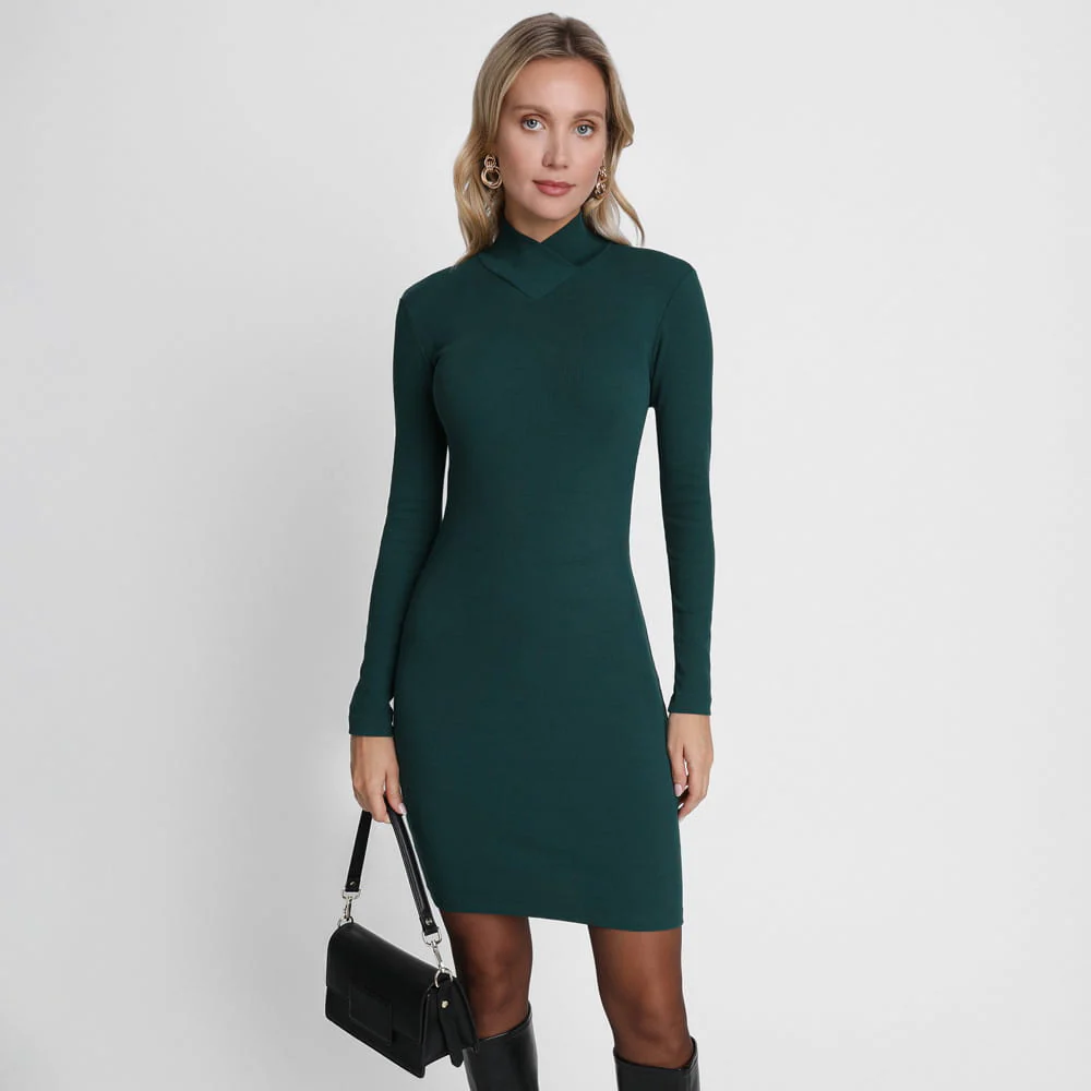 Sukienka Miss Gracious Bottle Green - Image 6