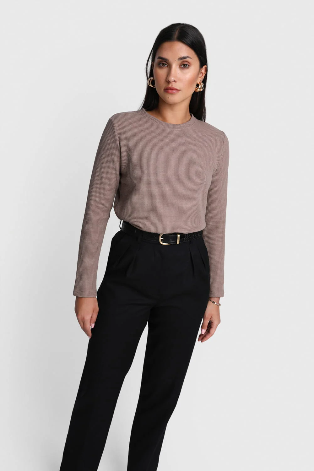 Longsleeve Miss Dapper Beige - Image 6