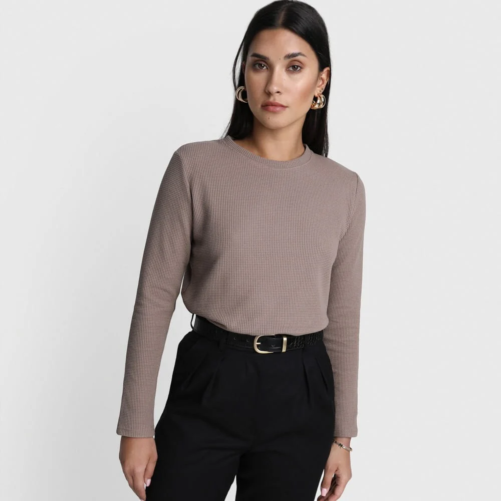 Longsleeve Miss Dapper Beige - Image 8