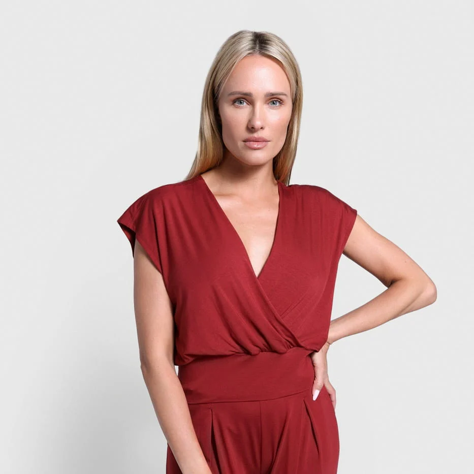 T-shirt Miss Serene Red Brown - Image 8