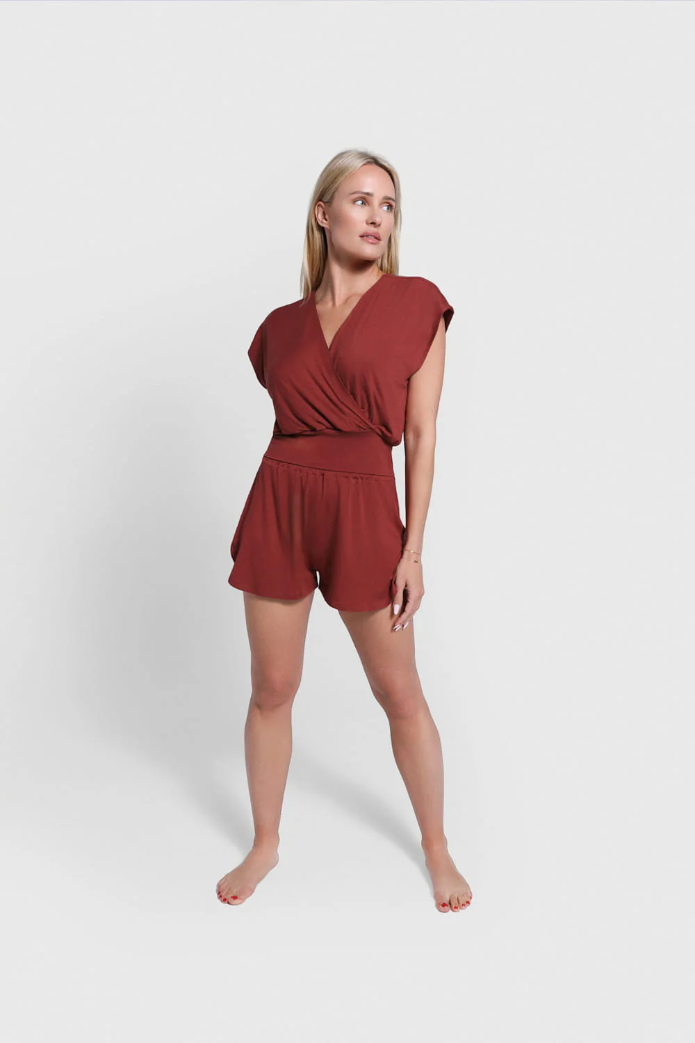 Spodenki Miss Serene Red Brown - Image 6
