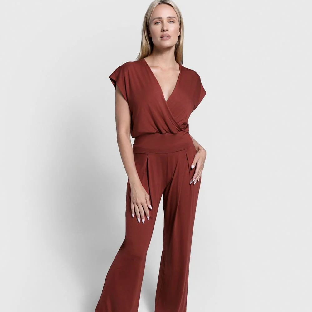 Spodnie Miss Serene Red Brown - Image 7
