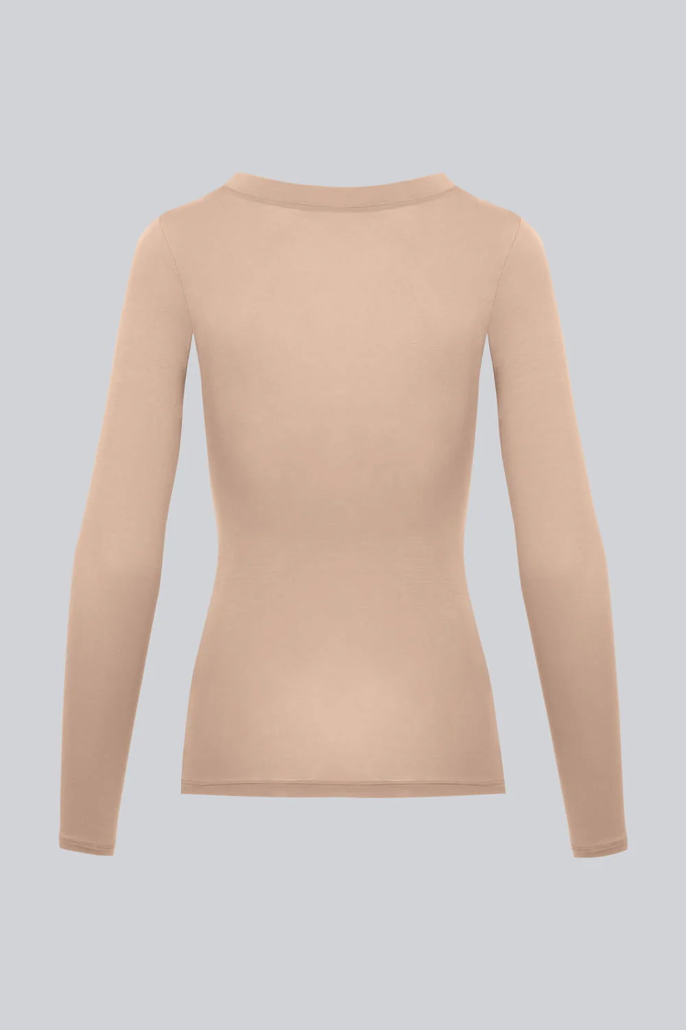 Longsleeve Miss Invisible C-neck Nude - Image 4